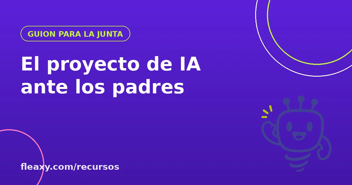 Cómo presentar la inteligencia artificial educativa a los padres de familia de la escuela